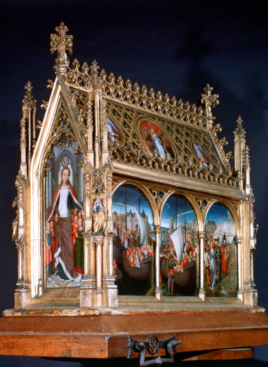 Sankt Ursula-helligdommen, Sankt Ursula og de hellige jomfruer, 1489 af Hans Memling