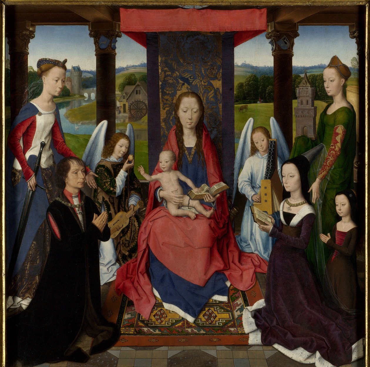 Donne-triptykonet af Hans Memling
