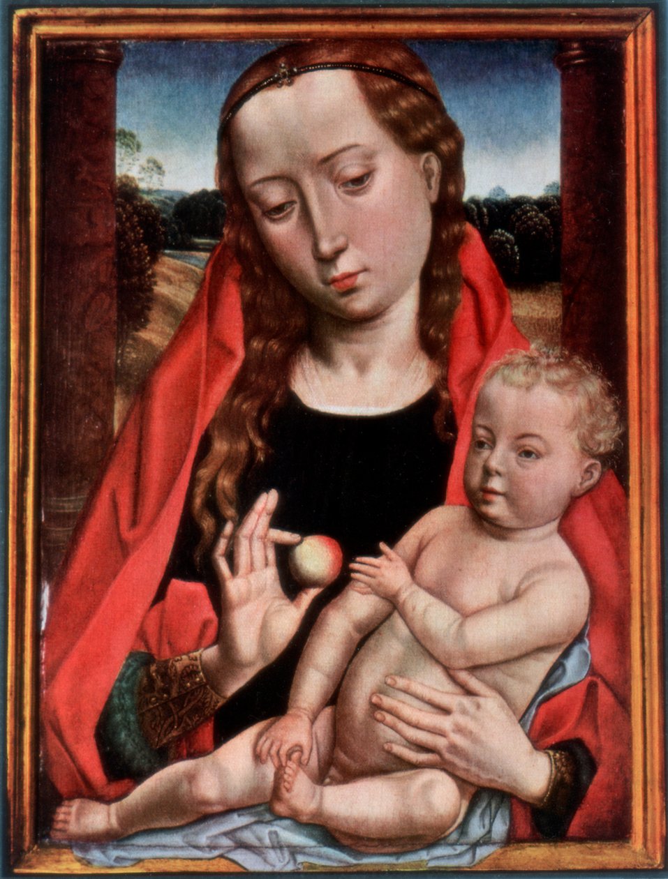 Madonnaen og barnet, 1927 af Hans Memling