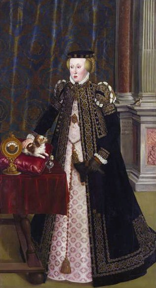 Ærkehertuginde Anna af Bayern (1528-90), datter af Ferdinand I, tysk-romersk kejser, 1556 af Hans Muelich or Mielich