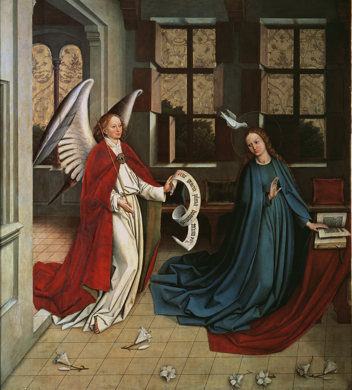 Bebudelsen, 1458 af Hans Multscher
