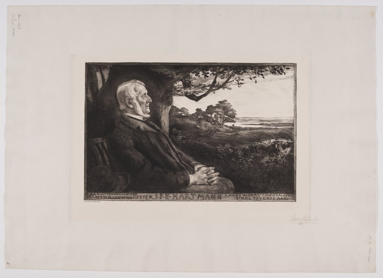J.P.E. Hartmann af Hans Nikolaj Hansen