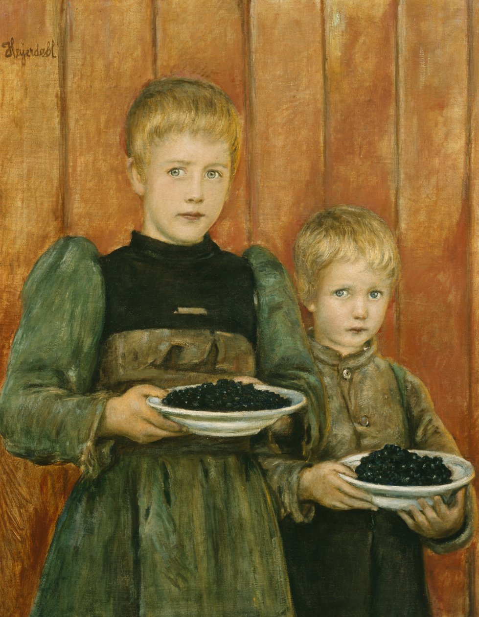 Blåbær 1899-1900 af Hans Olaf Heyerdahl