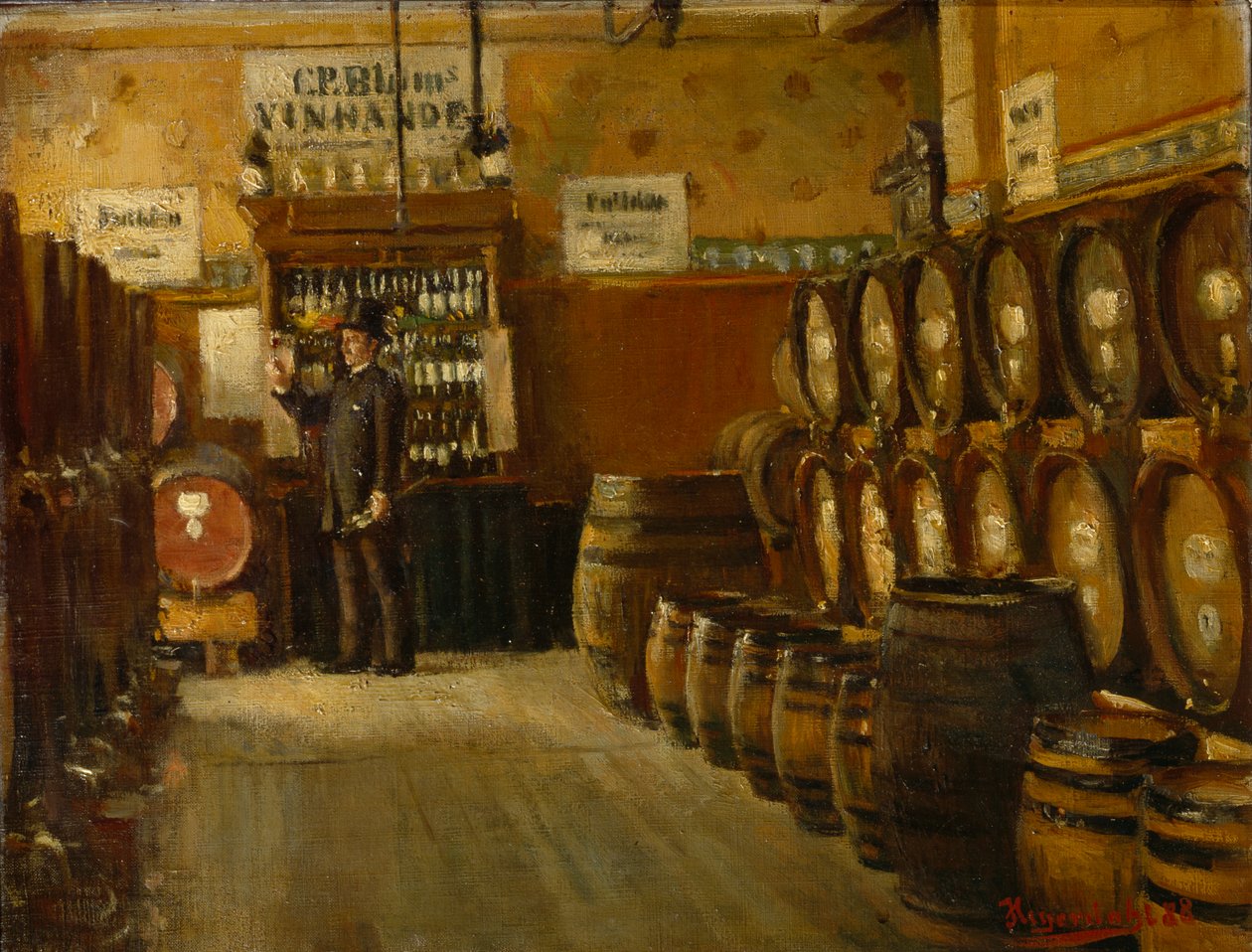 Fra Bloms Bodega af Hans Olaf Heyerdahl