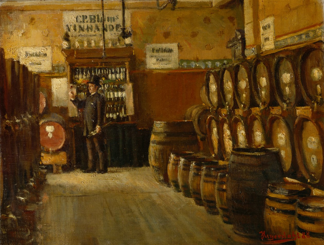 Fra Bloms bodega af Hans Olaf Heyerdahl