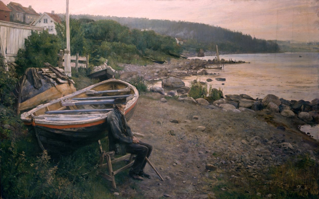 Fra Åsgårdstrand af Hans Olaf Heyerdahl