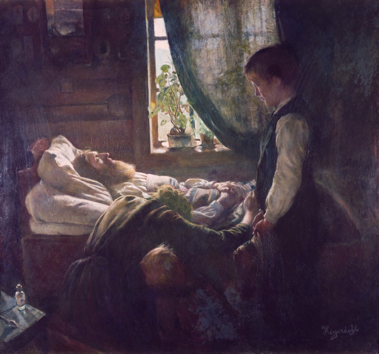 Arbejdernes dødsleje af Hans Olaf Heyerdahl