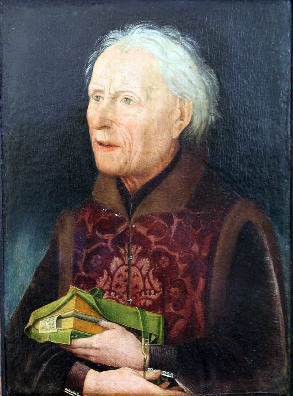 Portræt af kancelliråd Georg af Löwenstein af Hans Pleydenwurff