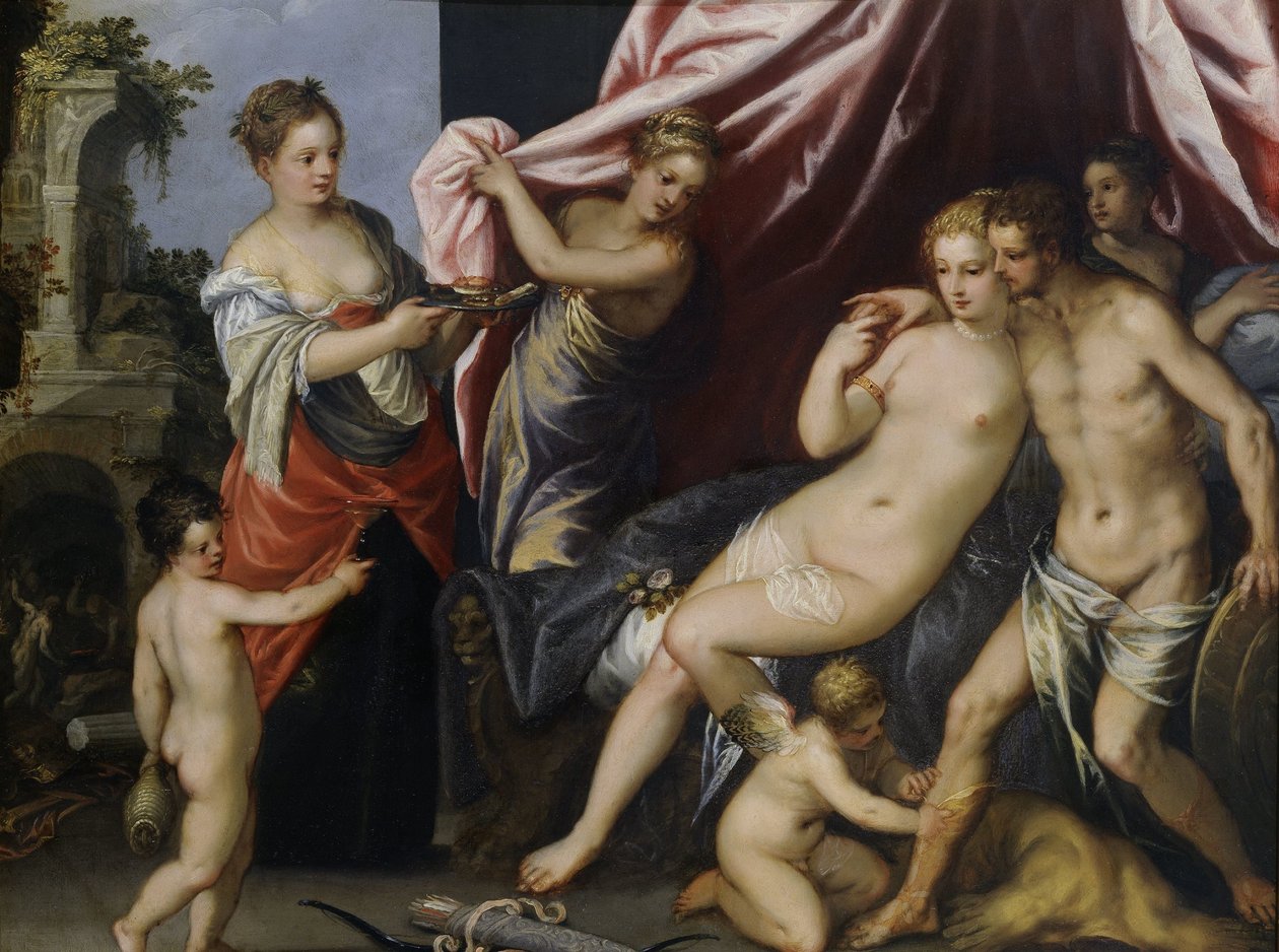 Venus og Mars af Hans Rottenhammer (I)