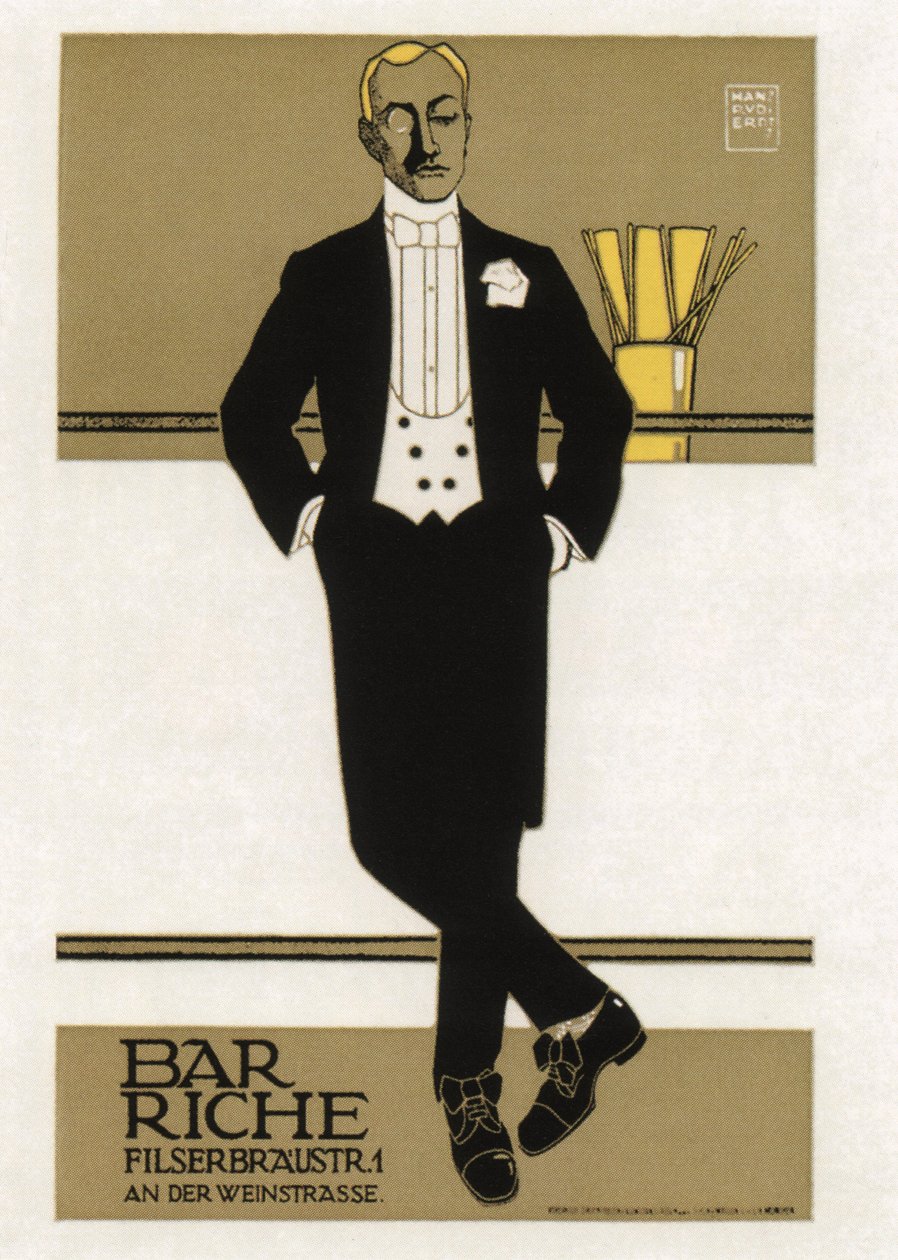 Bar Riche, 1907 af Hans Rudi Erdt