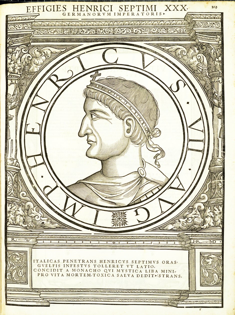 Henrik VII, illustration fra 