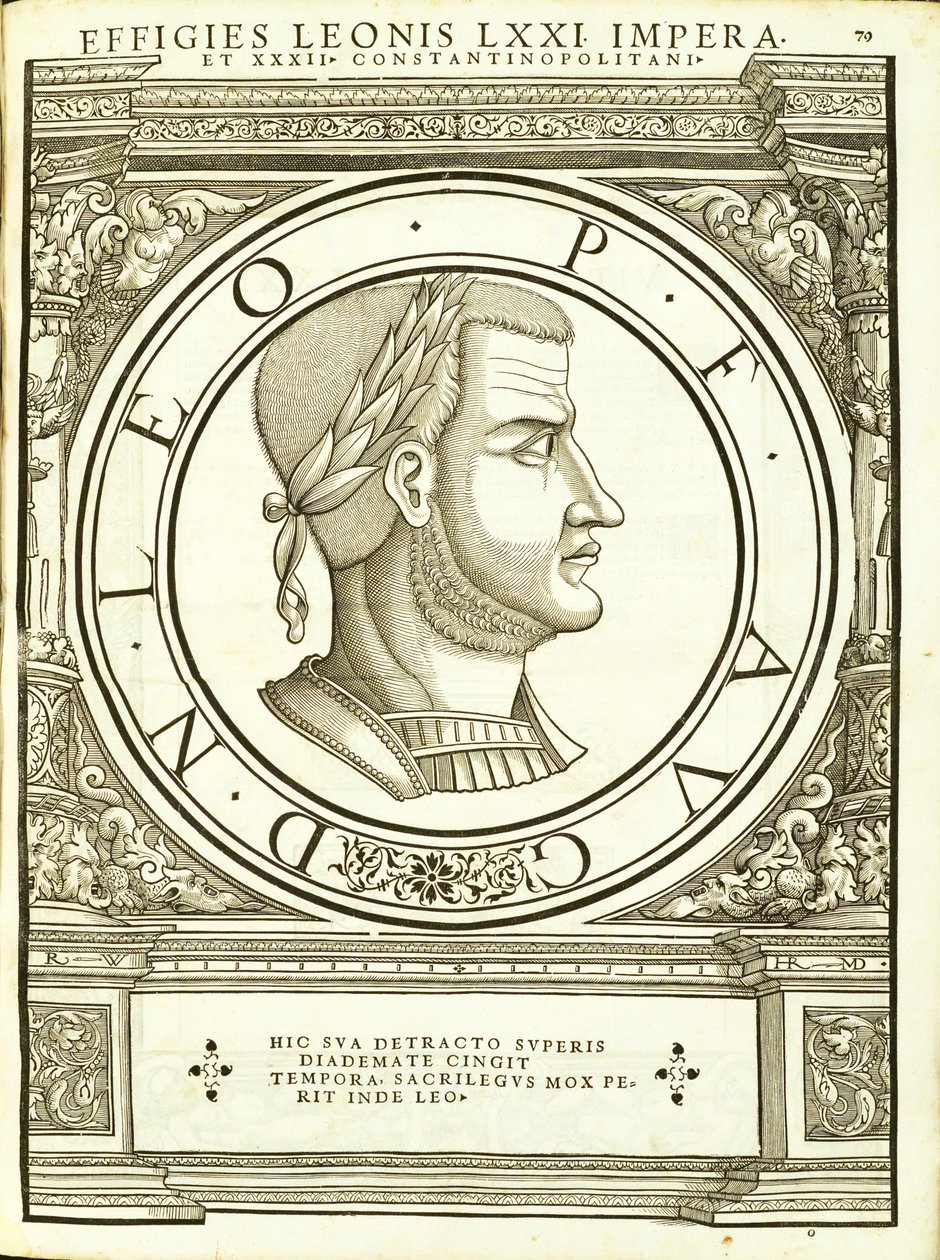 Leo IV, illustration fra 