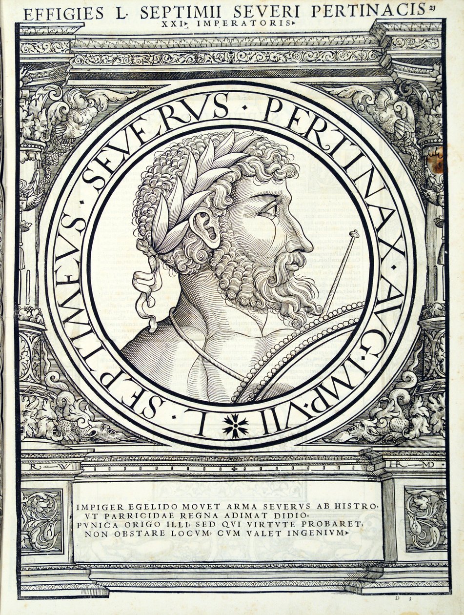 Septimus Severus, illustration fra 
