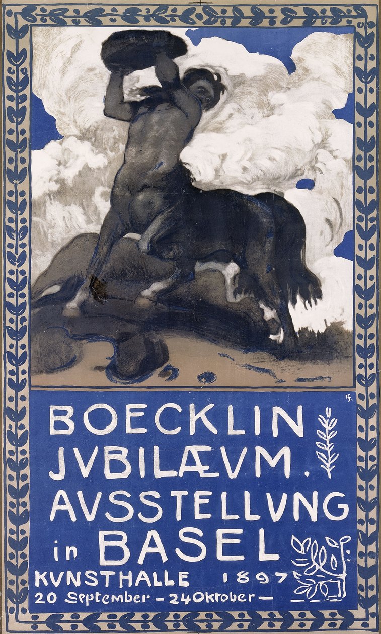 Boecklin Jubileeum, 1897dani af Hans Sandreuter