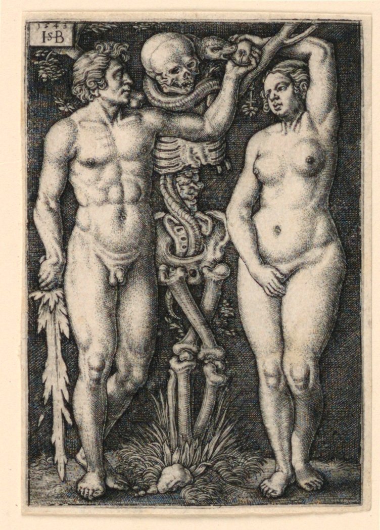 Adam og Eva af Hans Sebald Beham