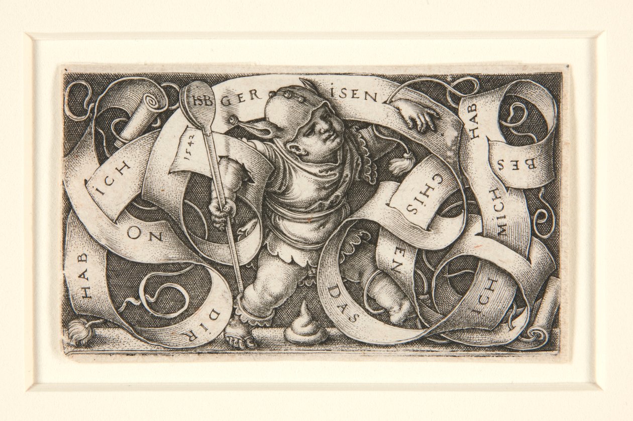 Den lille bøffel med store bogstaver (Den lille bøffel) af Hans Sebald Beham