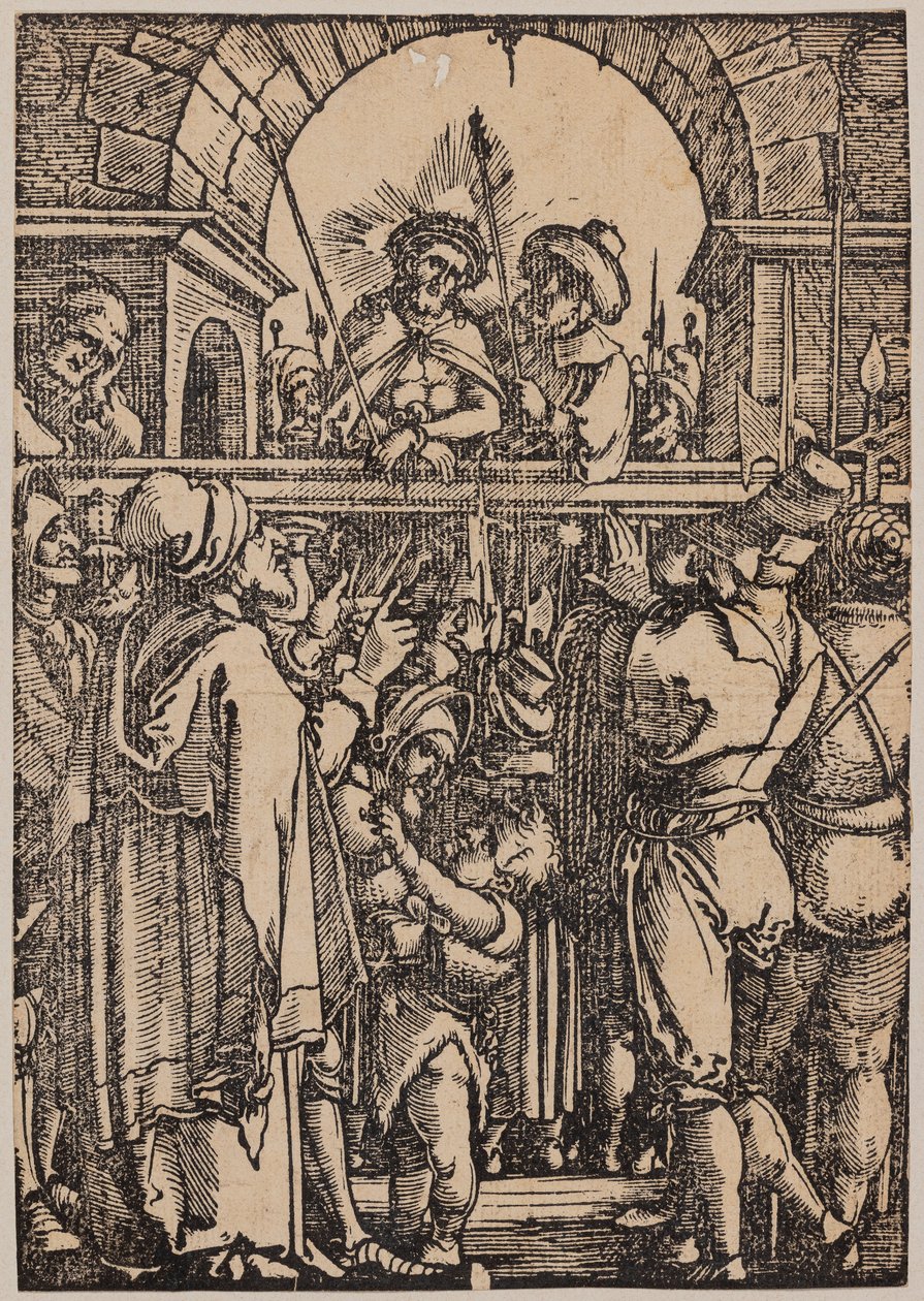 Kristus fremstilles for folket (Ecce homo) af Hans Sebald Beham
