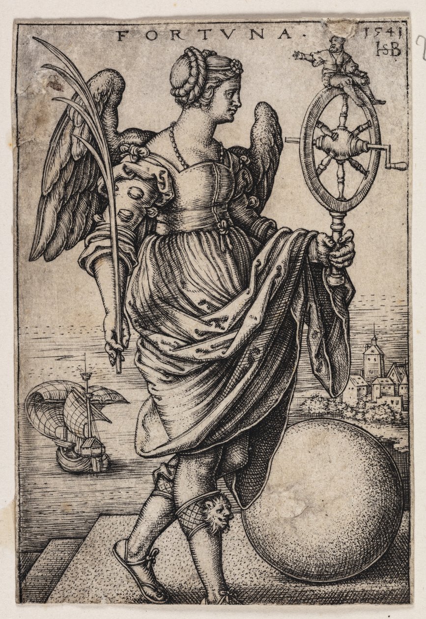 Lykke (Fortuna) af Hans Sebald Beham