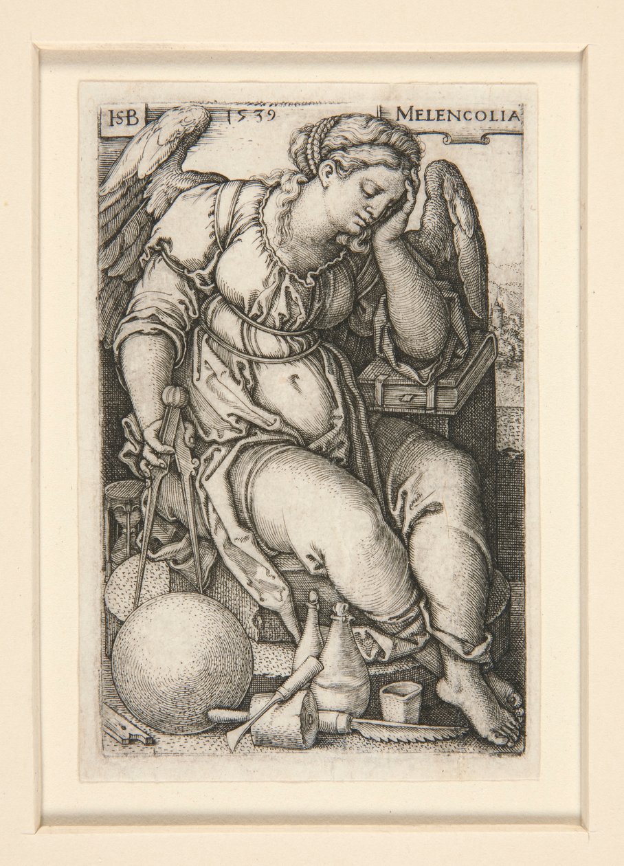 Melencolia af Hans Sebald Beham