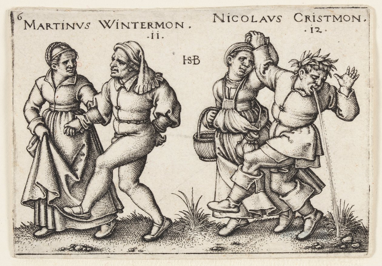 november og december af Hans Sebald Beham