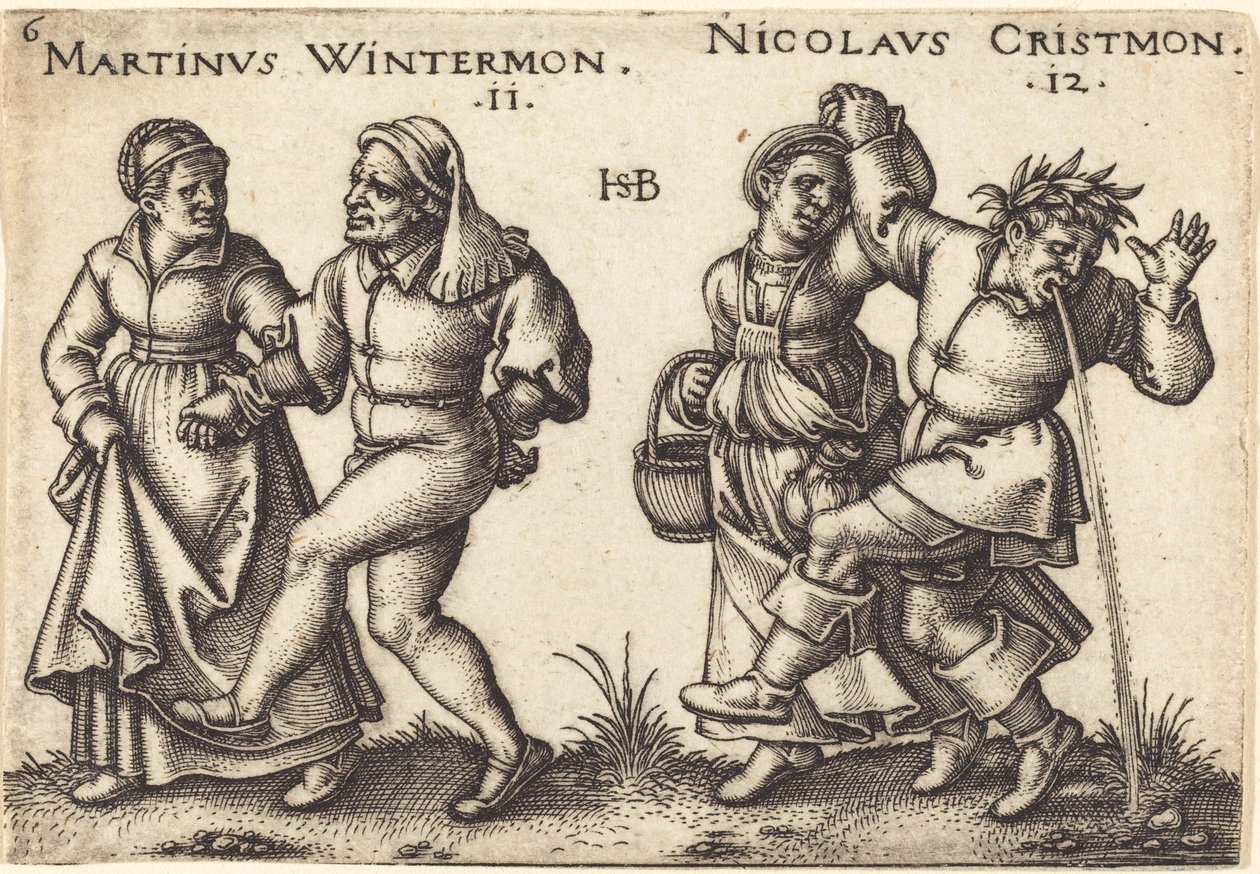 November og december af Hans Sebald Beham