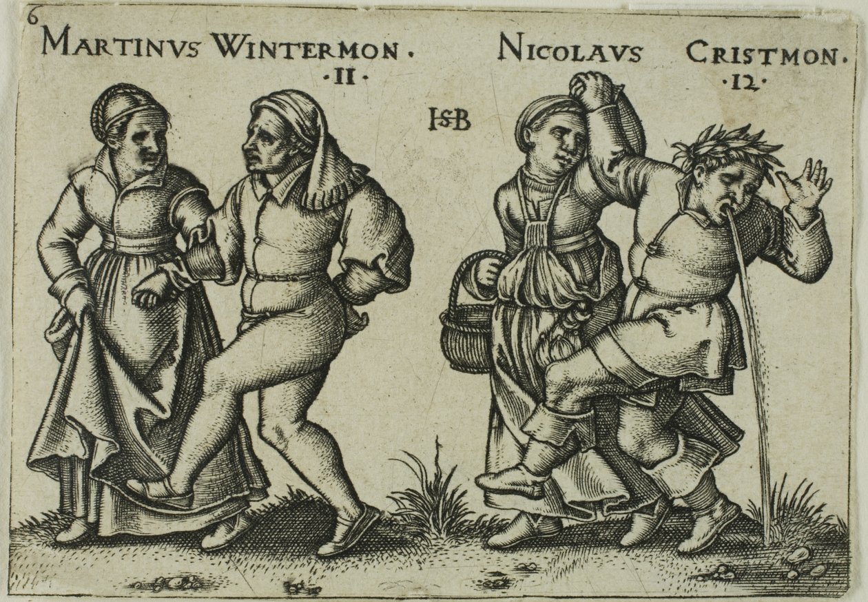 November og december, planche 6 fra The Peasants