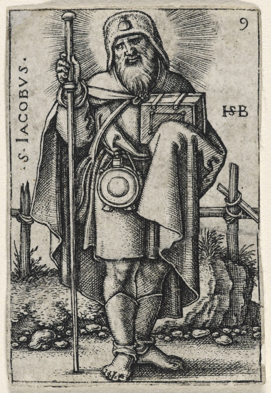 Sankt Jakob, major, 1541-46 af Hans Sebald Beham
