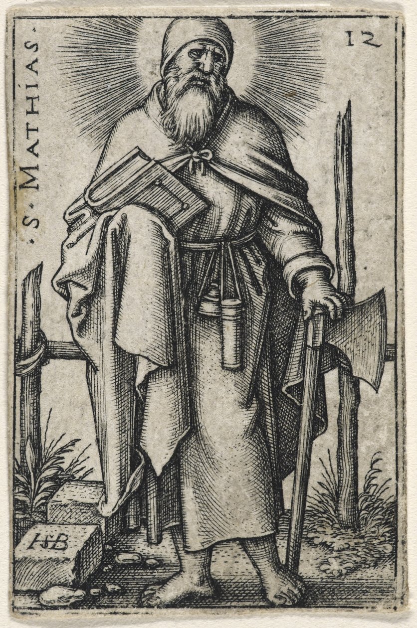 Sankt Mathias, 1541-46 af Hans Sebald Beham