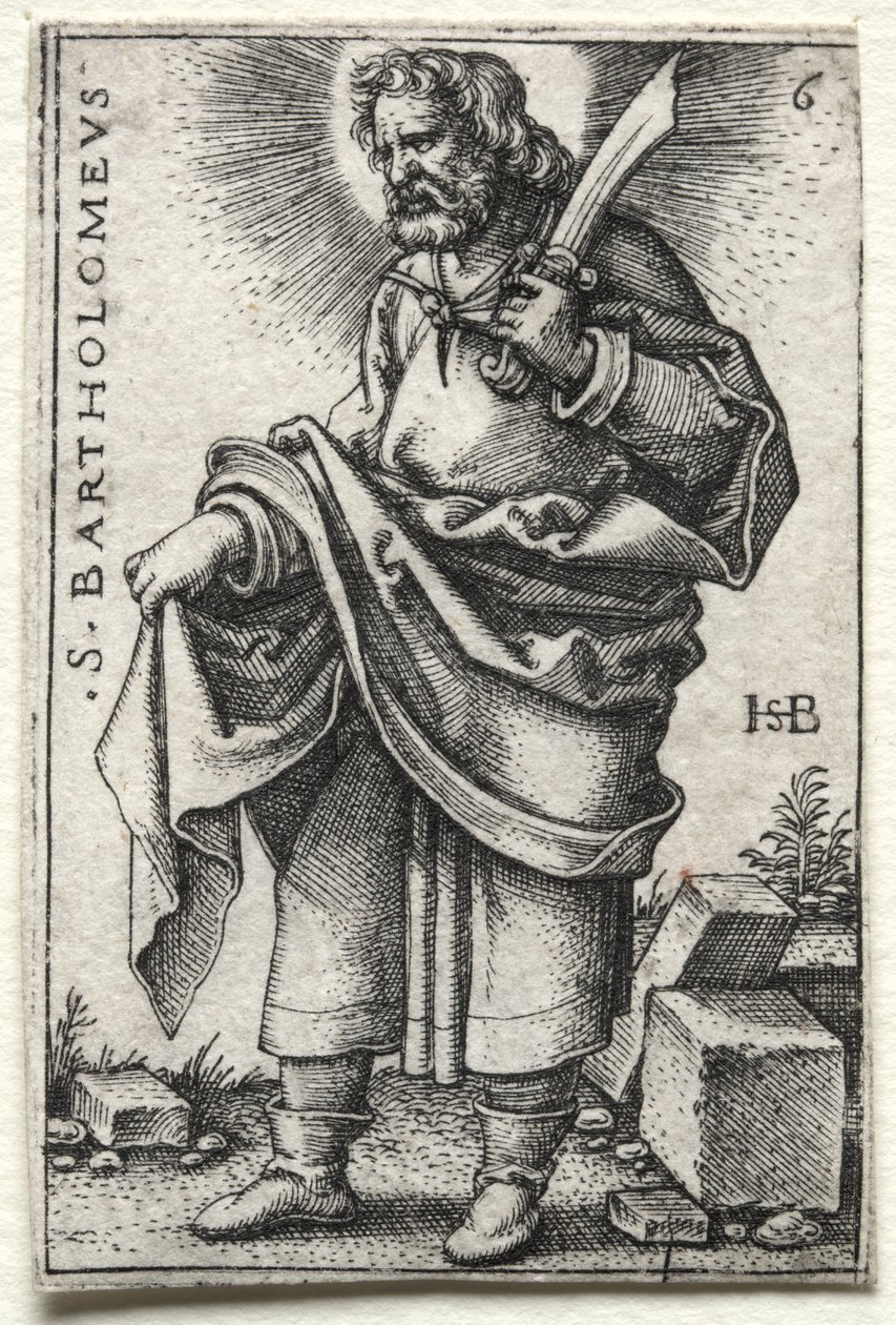 St. Bartholomew af Hans Sebald Beham