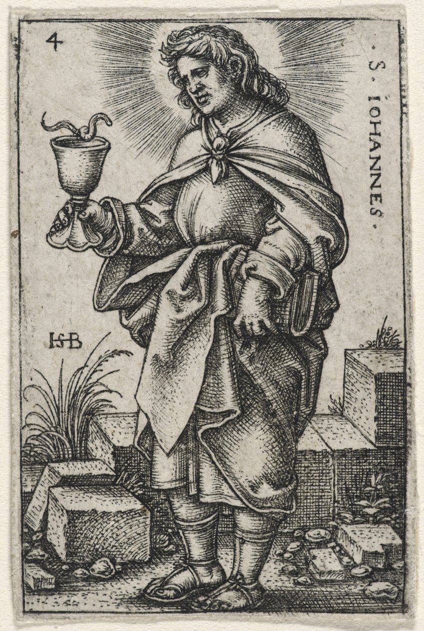 Sankt Johannes, 1541-46 af Hans Sebald Beham