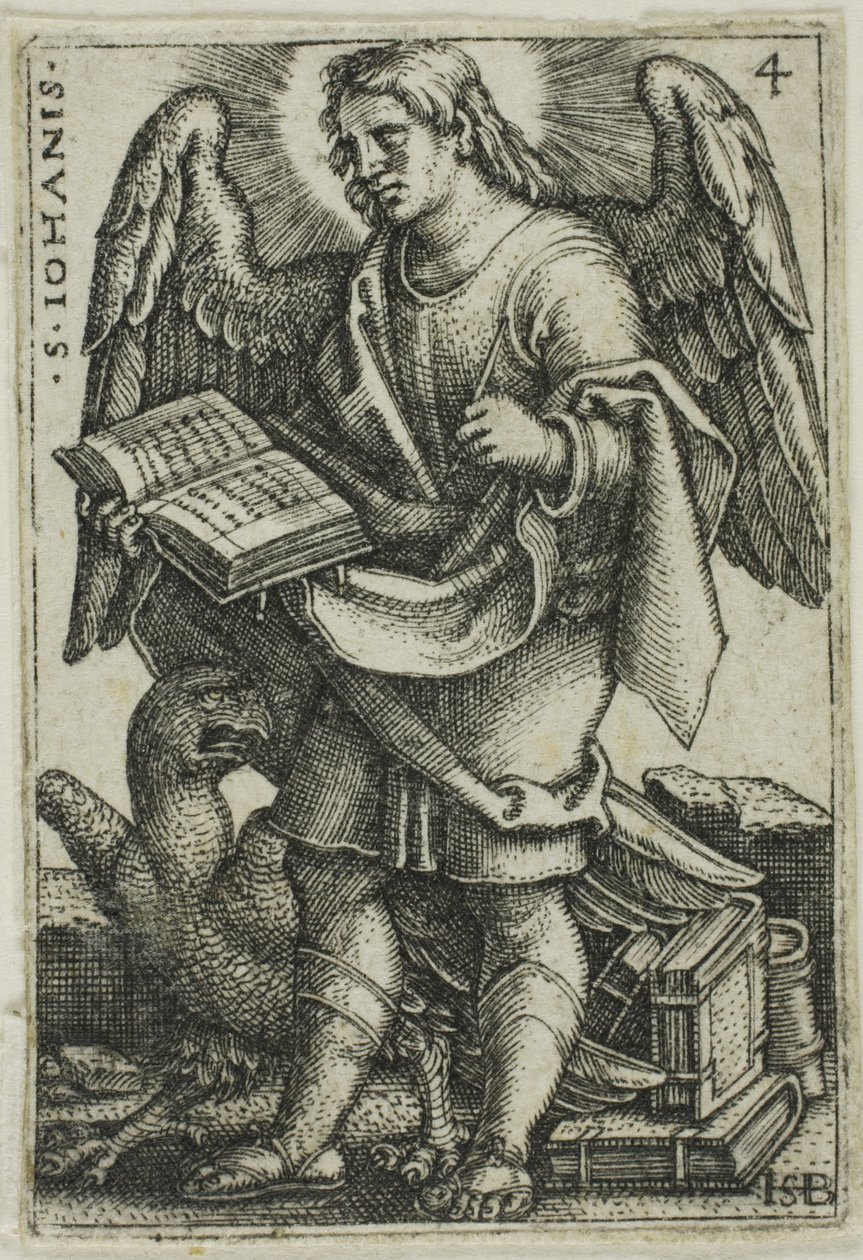 St. John, fra De fire evangelister af Hans Sebald Beham