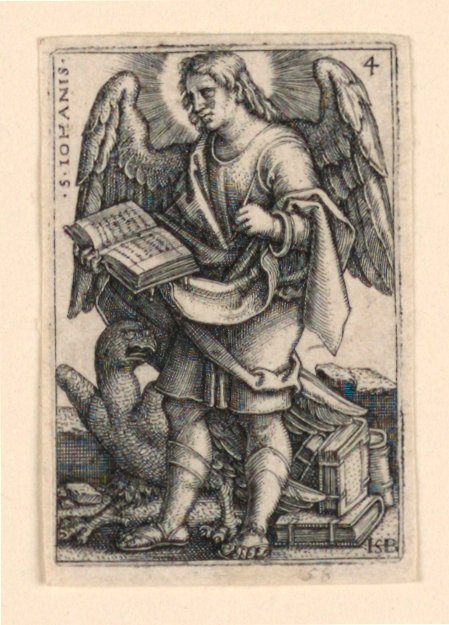 St. John, fra De fire evangelister af Hans Sebald Beham