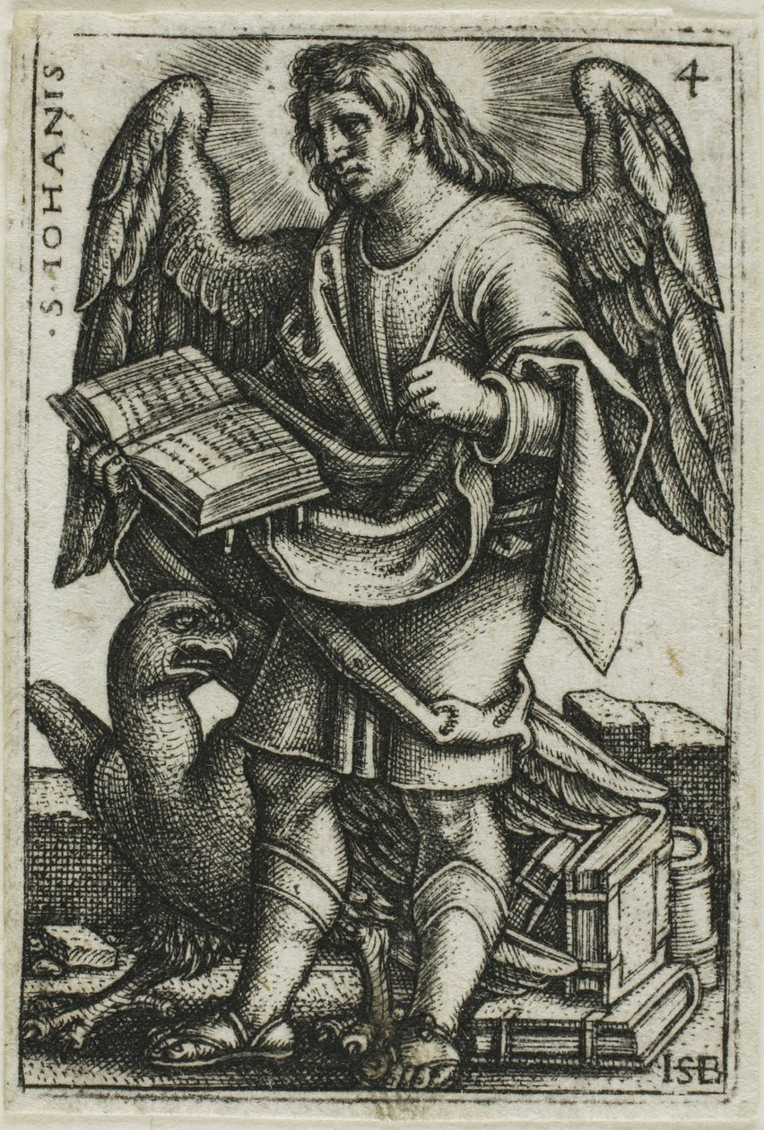 Johannes, fra De fire evangelister af Hans Sebald Beham