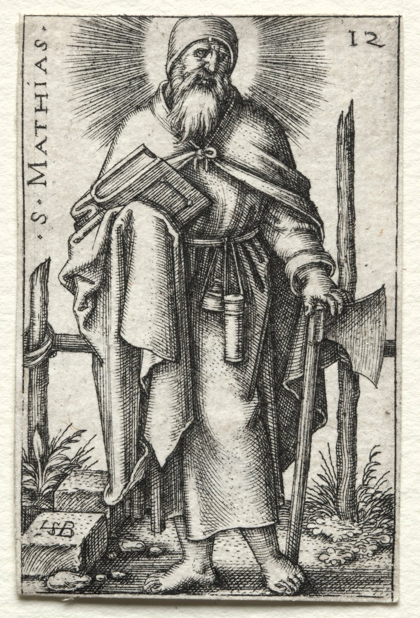 St. Matthæus, 1545-1546. af Hans Sebald Beham