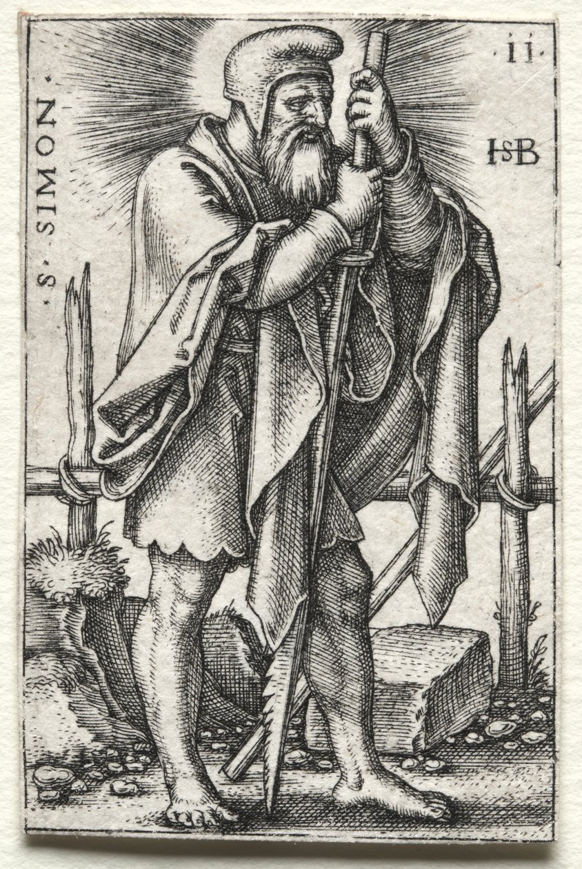 Sankt Simon af Hans Sebald Beham
