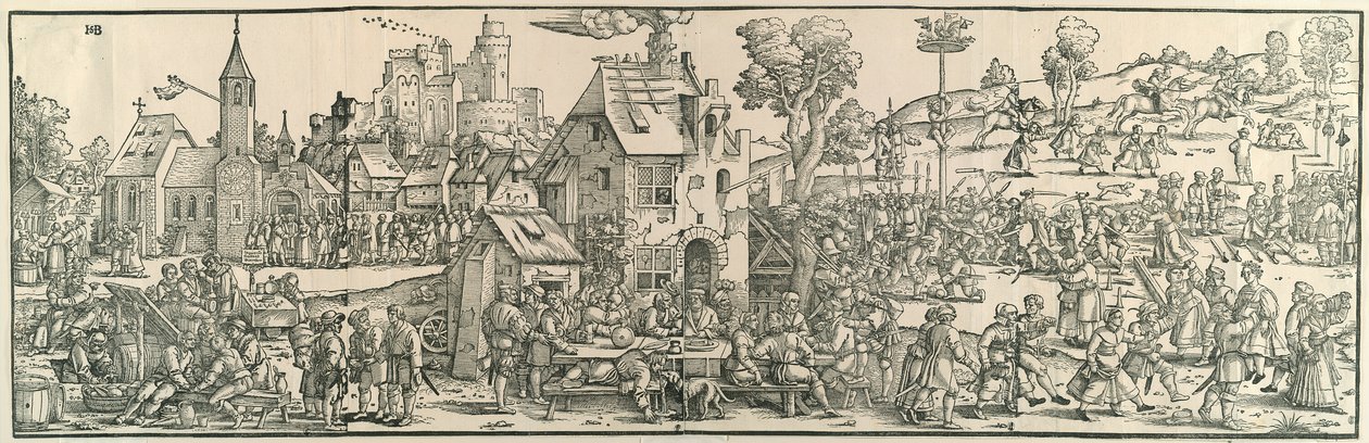 Den Store Landsbymesse af Hans Sebald Beham