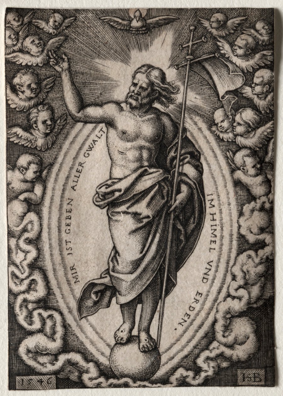Frelseren, 1546. af Hans Sebald Beham