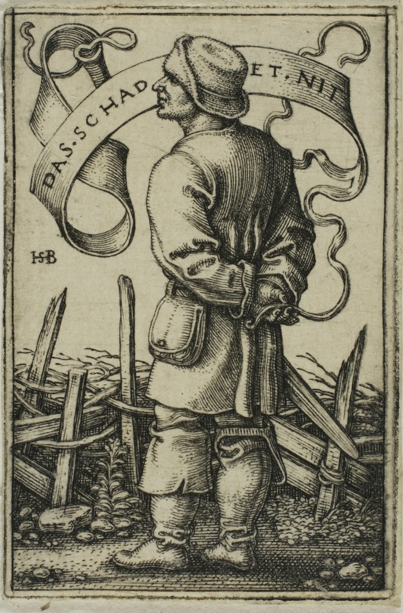 Vejrbonden "Det gør ikke ondt" af Hans Sebald Beham