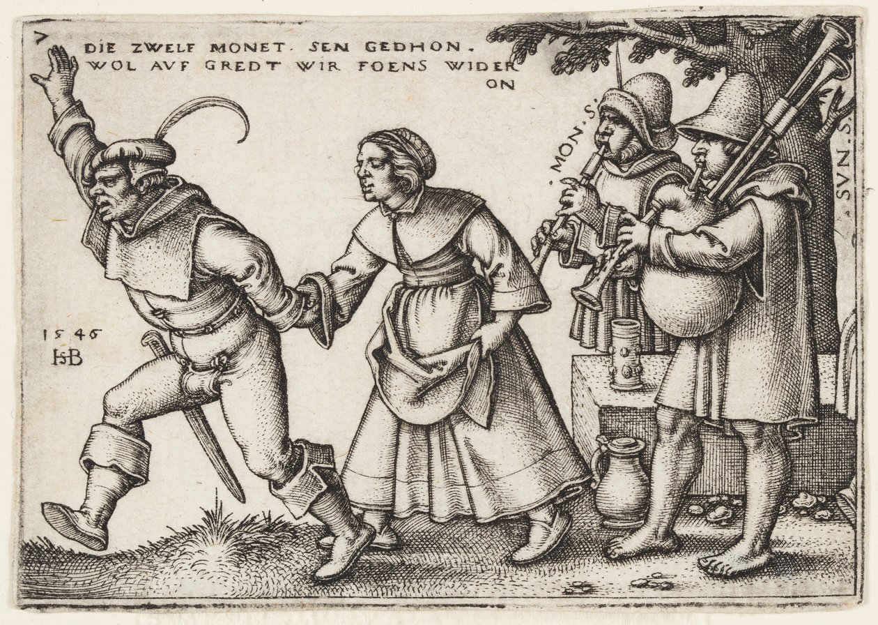 Årets Afslutning af Hans Sebald Beham