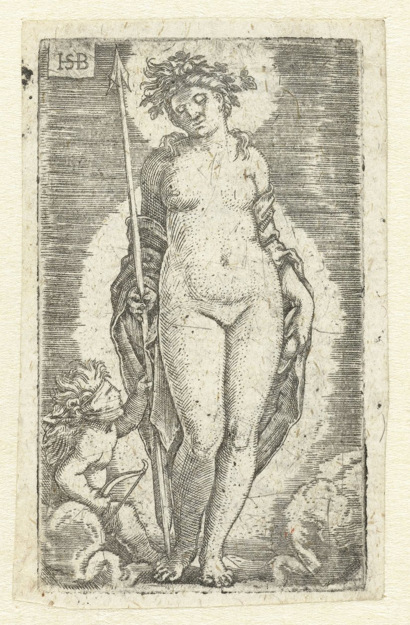 Venus i Amor af Hans Sebald Beham