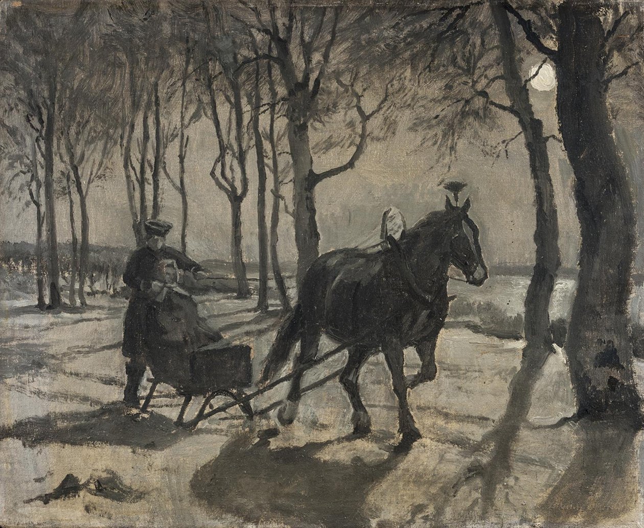 Kanekørsel til Fussingöe af Hans Smidth