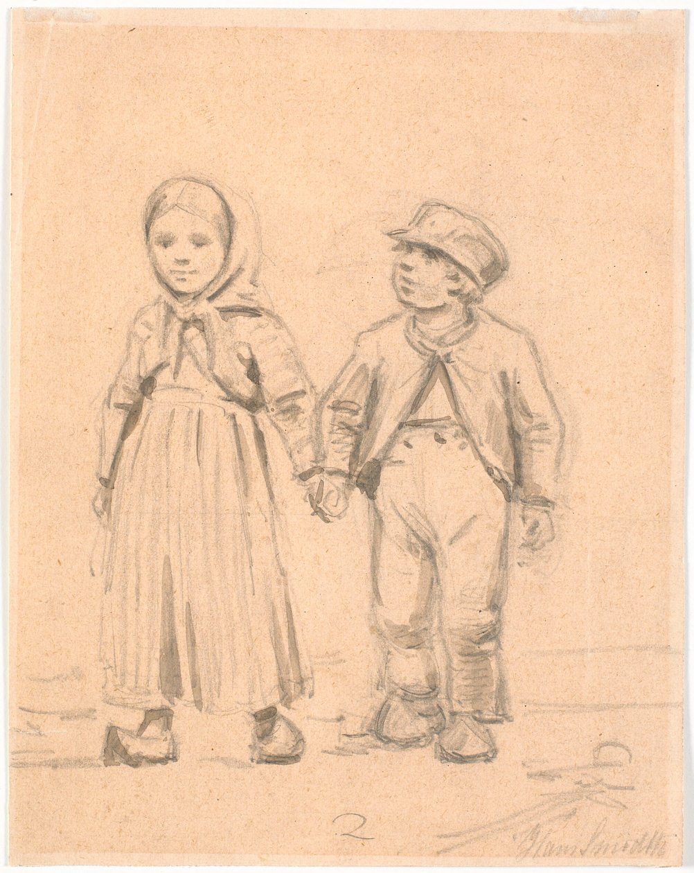 To almuebørn af Hans Smidth