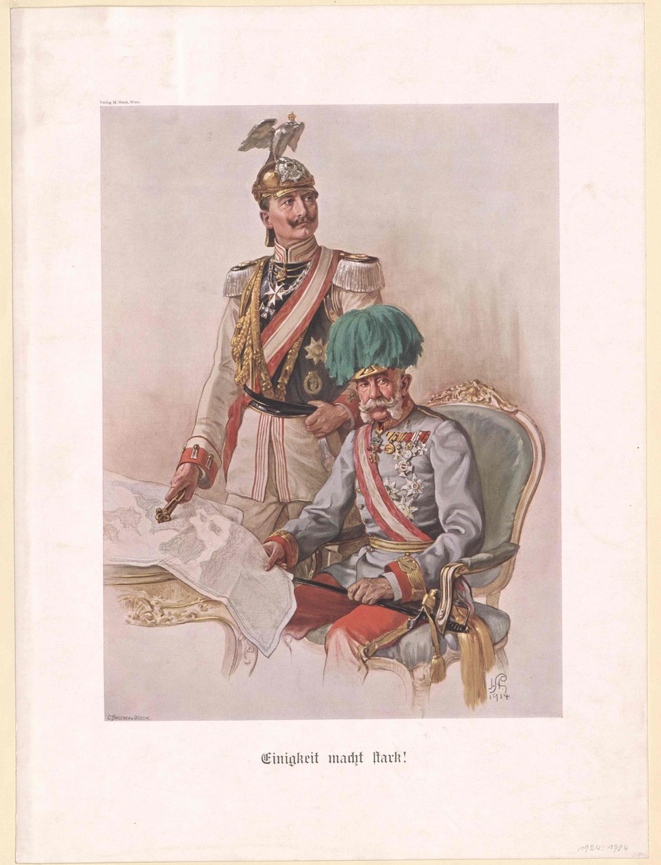 Kejser af Østrig Franz Joseph I af Hans Stalzer