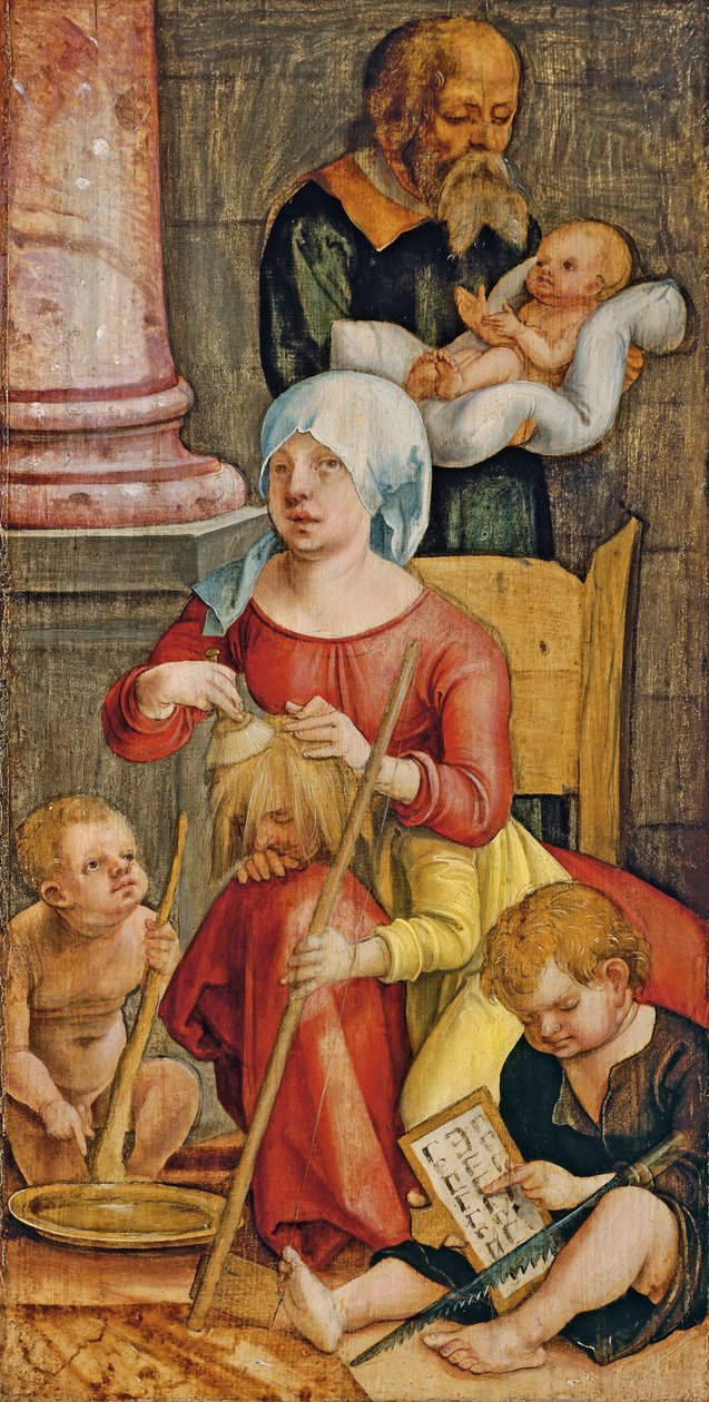 Mary Salome og hendes familie, 1515 af Hans Suess Kulmbach