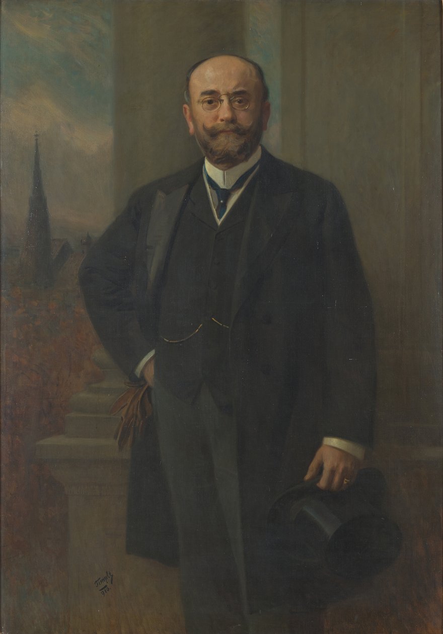 Wiens borgmester Dr. Richard Weisskirchner af Hans Temple