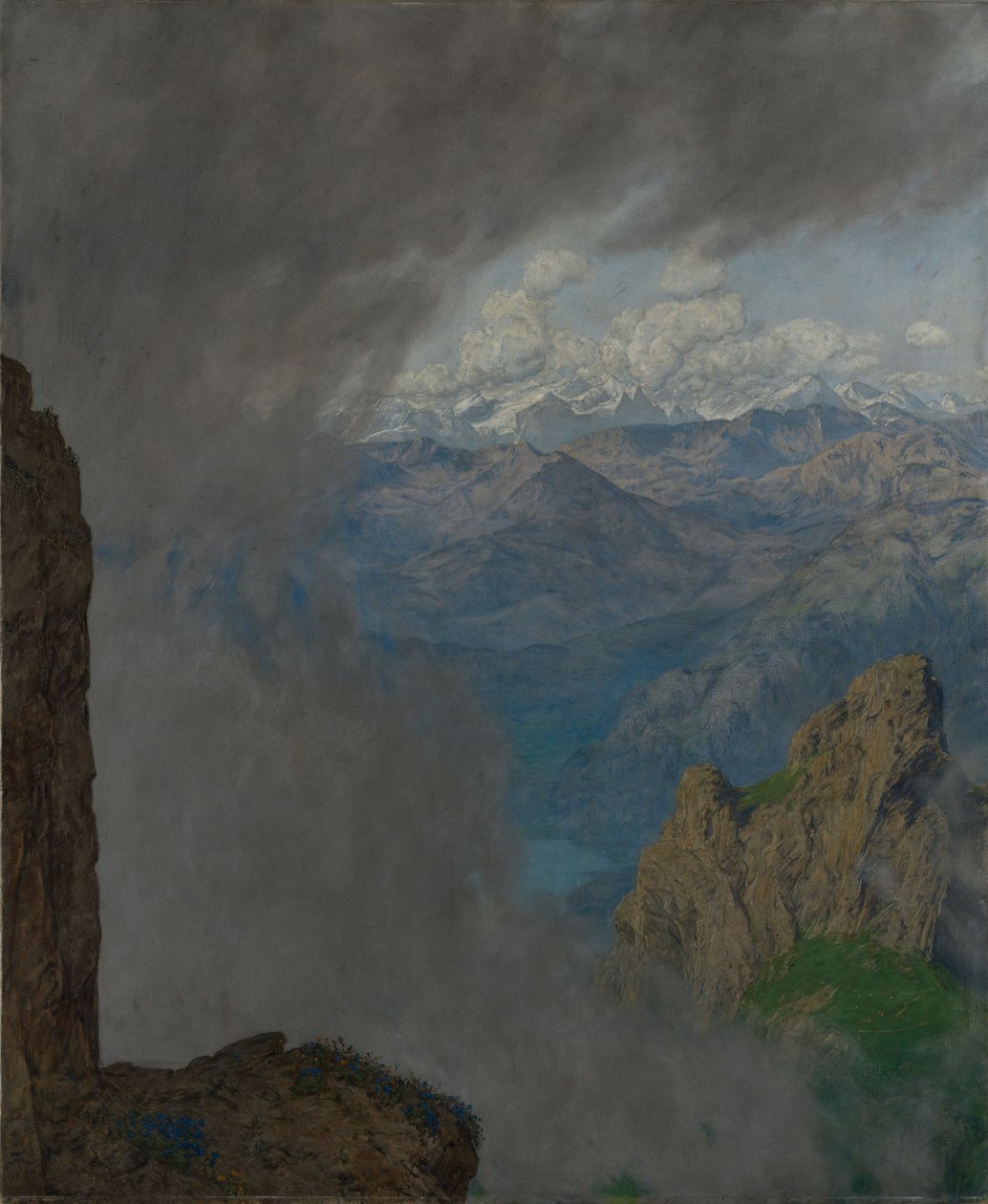 Udsigt fra Pilatus af Hans Thoma
