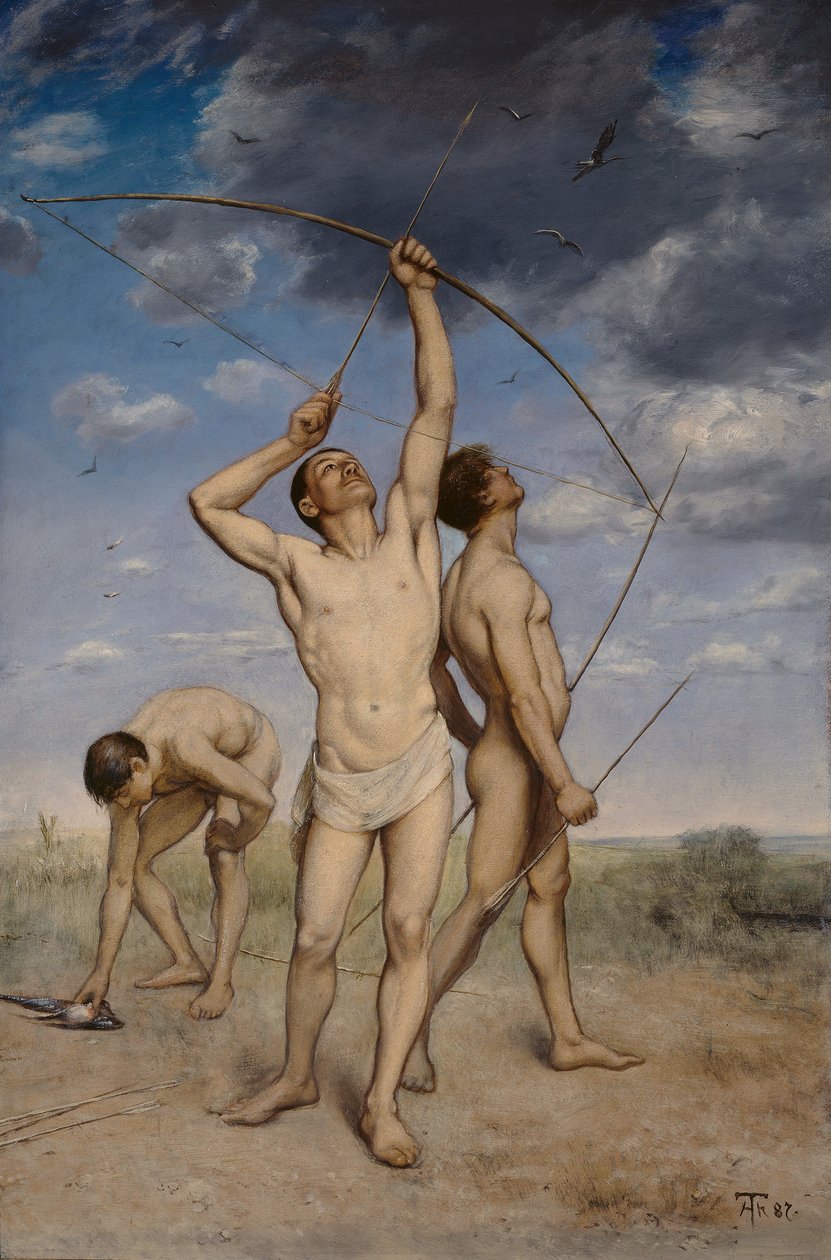 Bueskytter af Hans Thoma