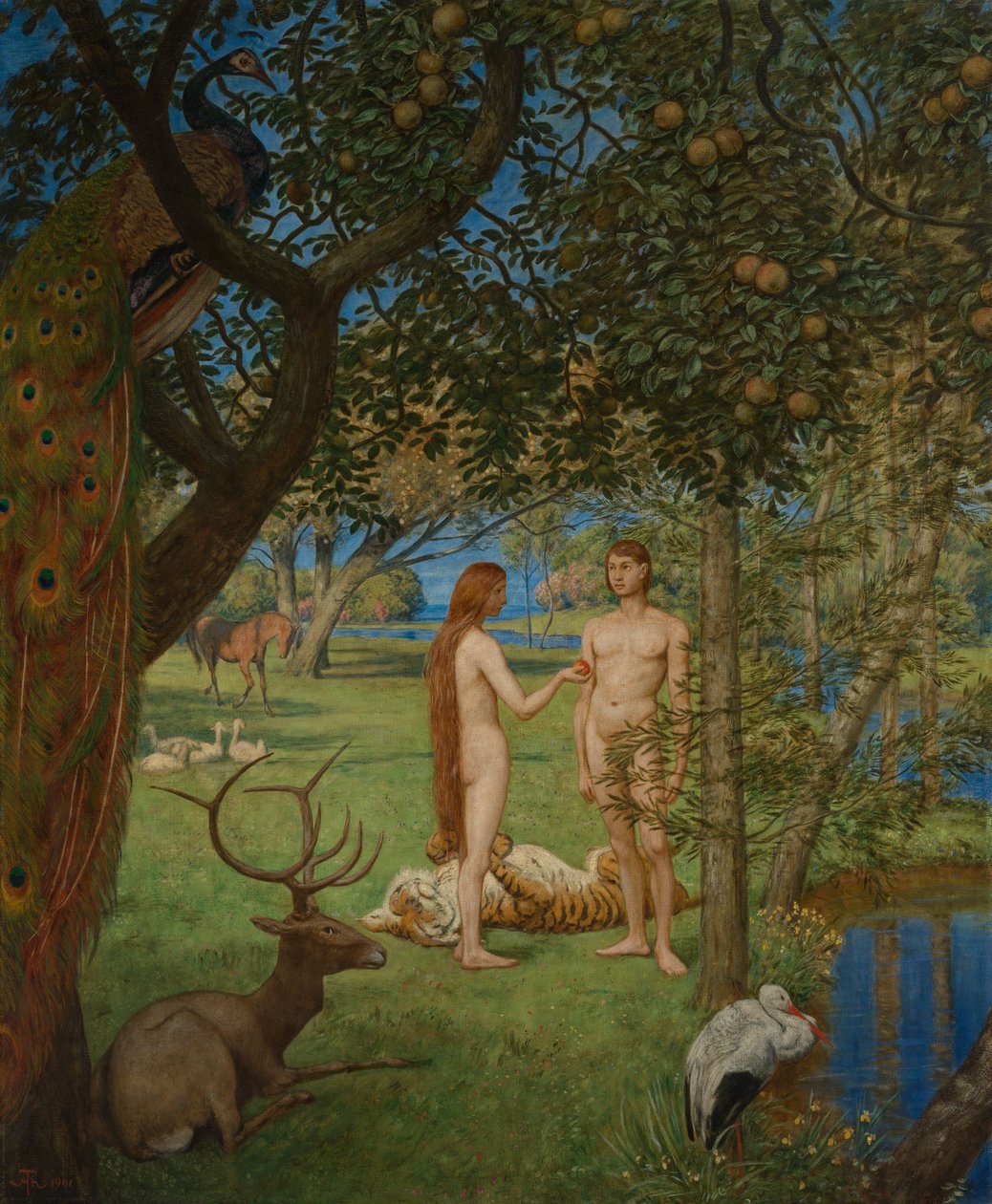 Paradis af Hans Thoma