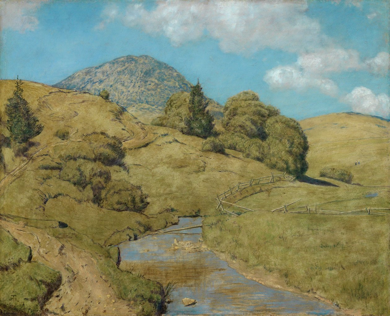 Blössling ved Bernau af Hans Thoma