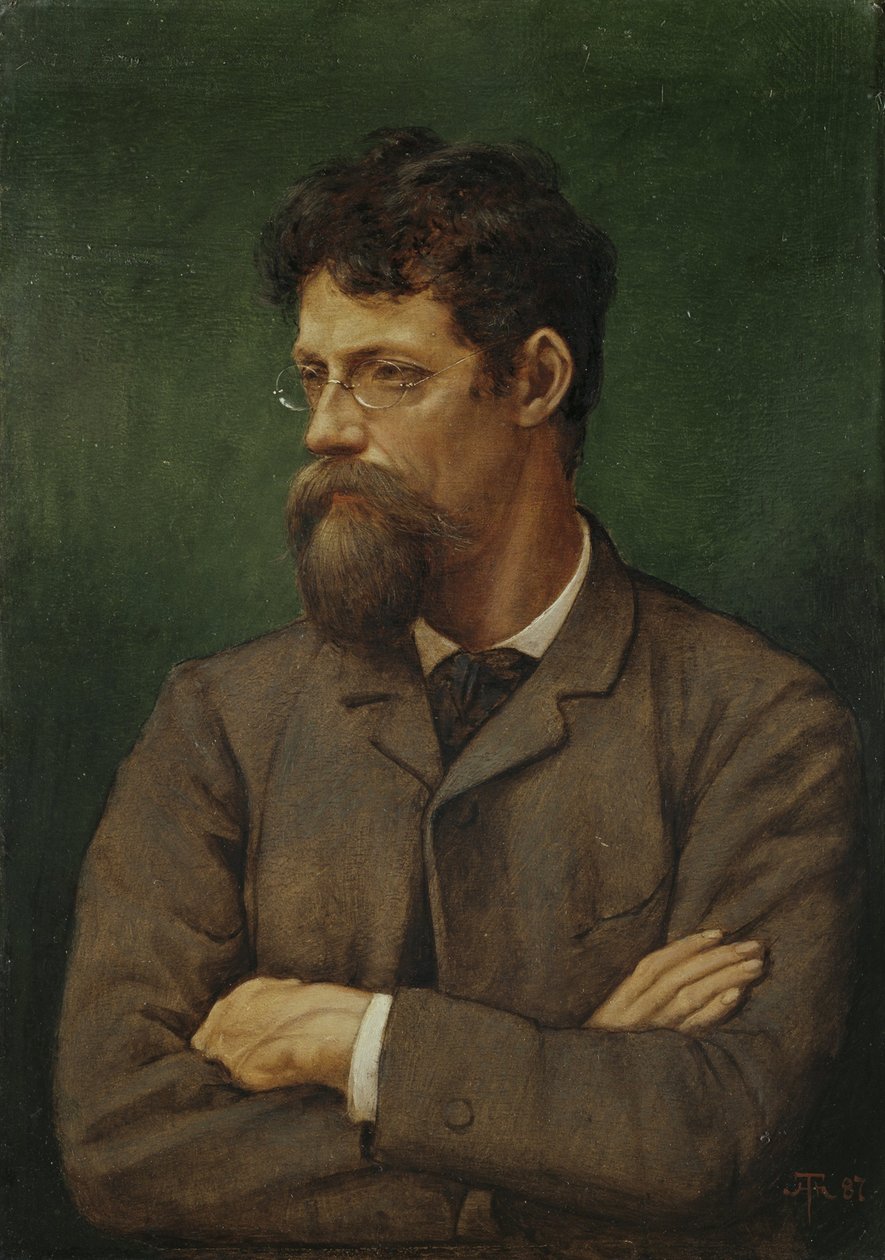 Der Maler Albert Lang af Hans Thoma